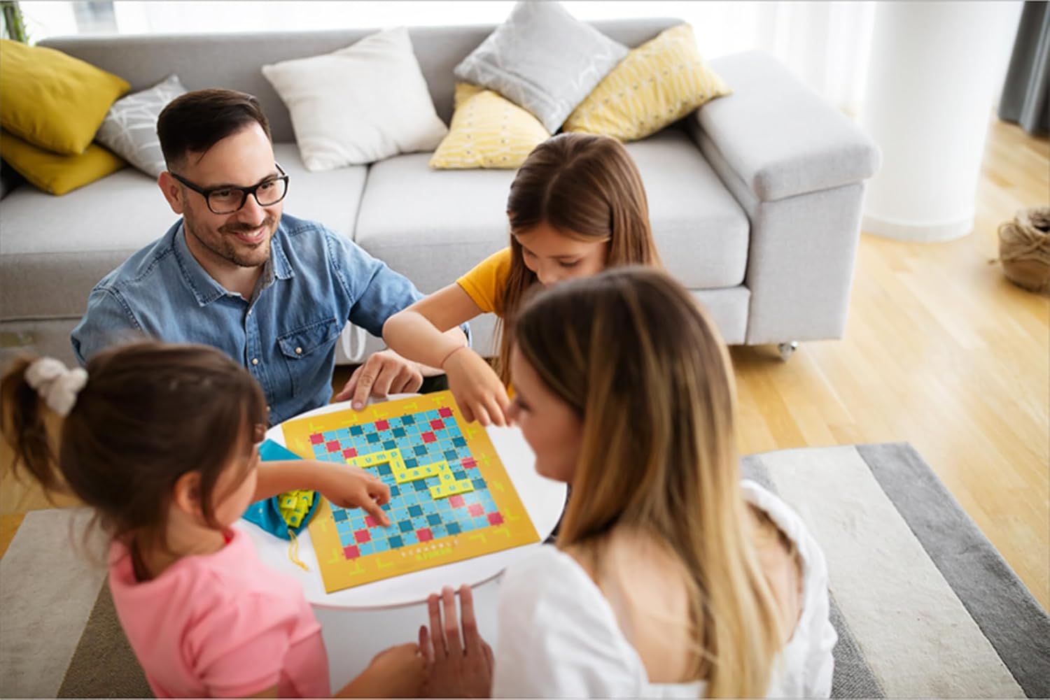Scrabble Junior Alphabet Matching Side