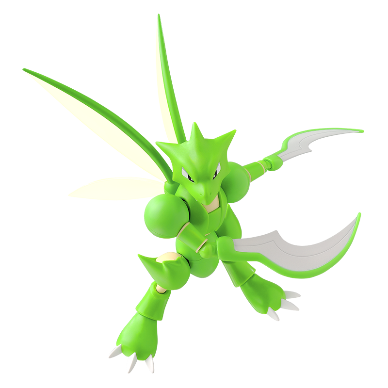 Scyther Classic Version Model Kit