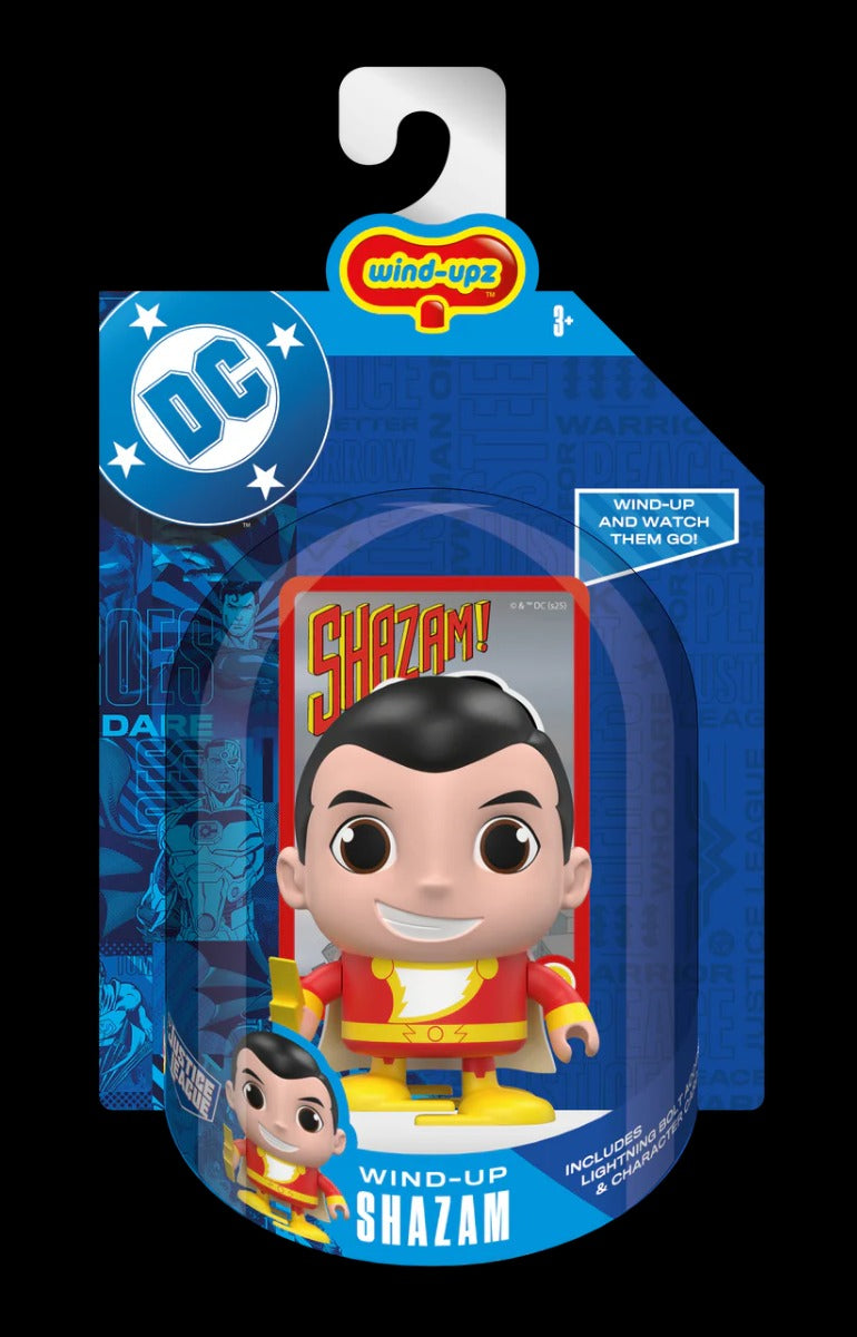 Shazam Wind Upz Action Figure Front View