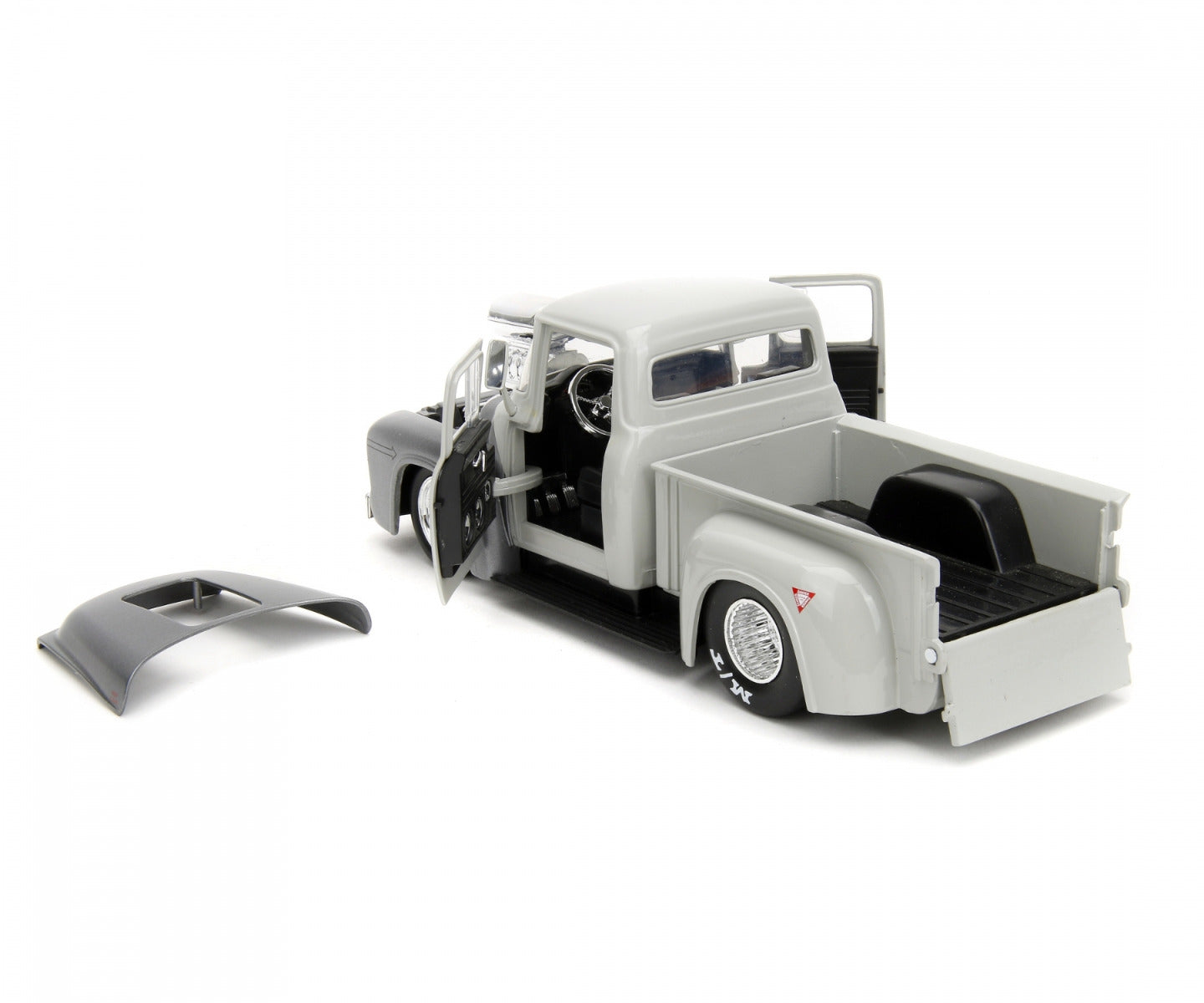Silver 1956 Ford F-100