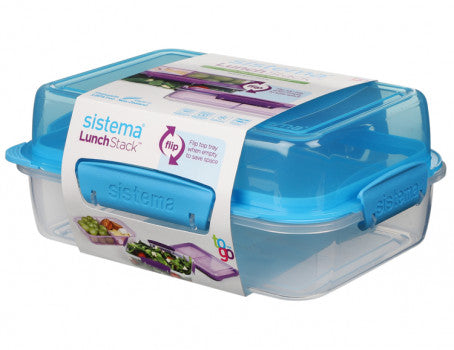 Sistema 1.8L Lunch Stack Rectangle Box