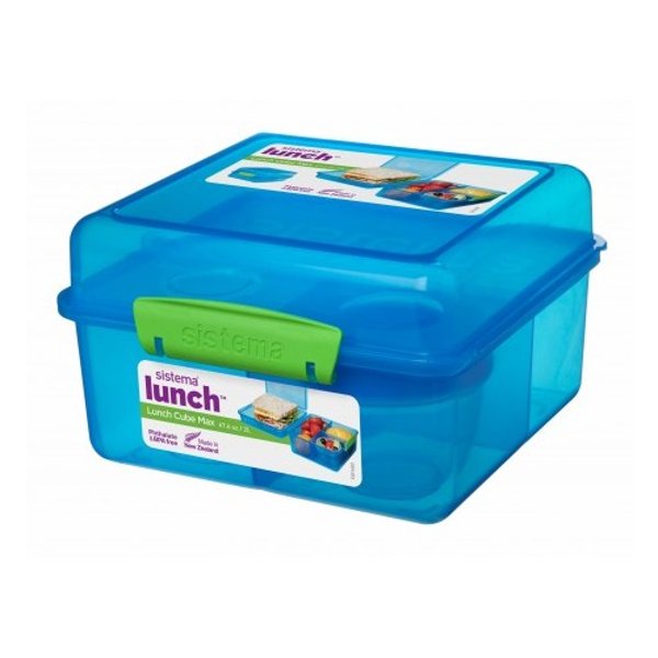 Sistema Lunch Cube Max 2L Blue Lunch Box