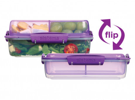 Sistema Lunch Stack with Easy Locking Clips
