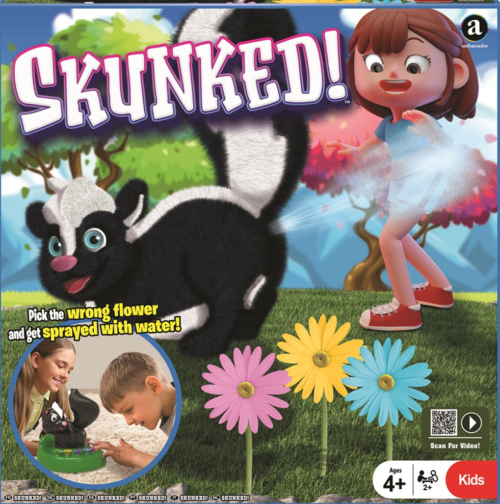 Skunked Family Strategy Card Game