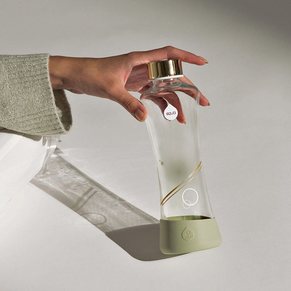 Sleek Gold Equa 550ml Drinking Bottle