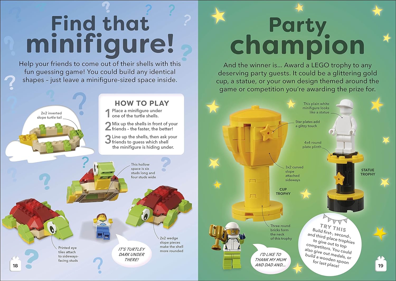 Small Lego minifigure