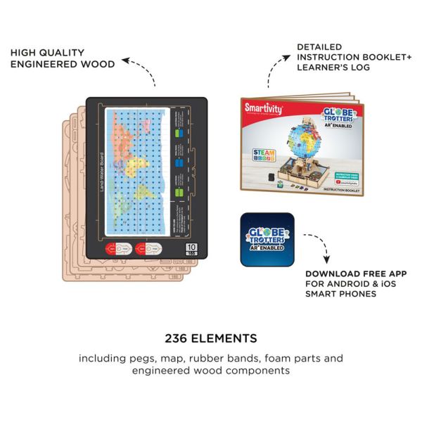 Smartivity AR Globe Engineering Set