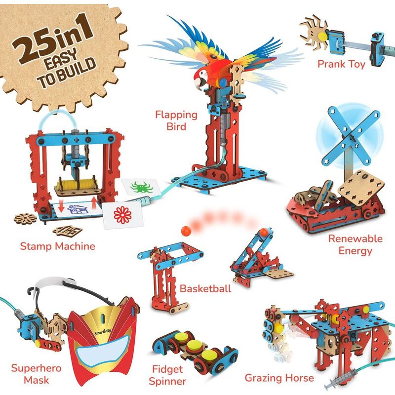 Smartivity DIY 7-in-1 Hydraulic Engineering Kit