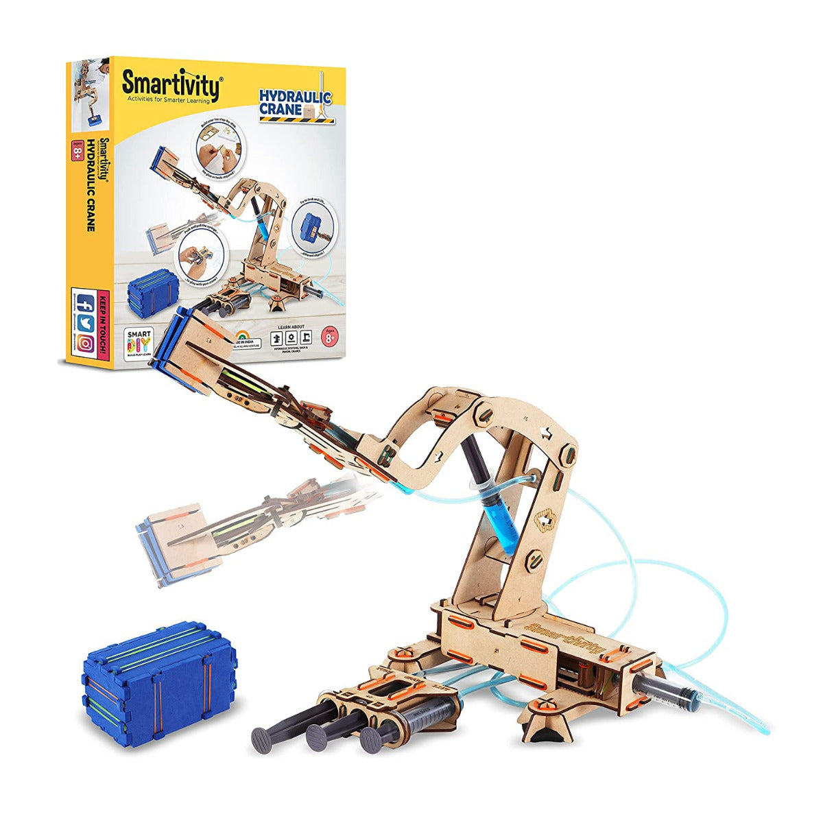 Smartivity Hydraulic Crane DIY Kit