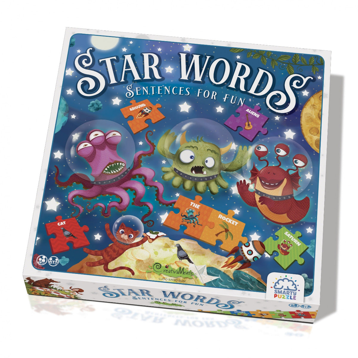 Smarty Puzzle Star Words Box