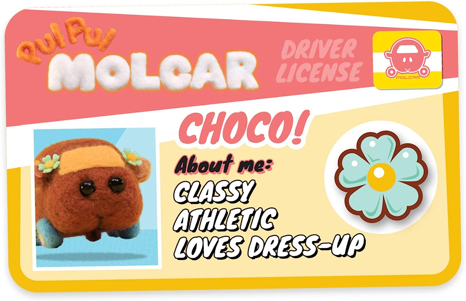 Soft Choco Molcar Character Plush Toy