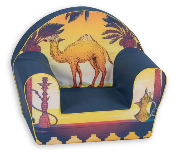 Soft Foam Camel Print Chair