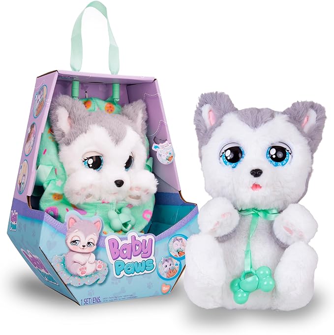 Soft Husky Puppy Plush View