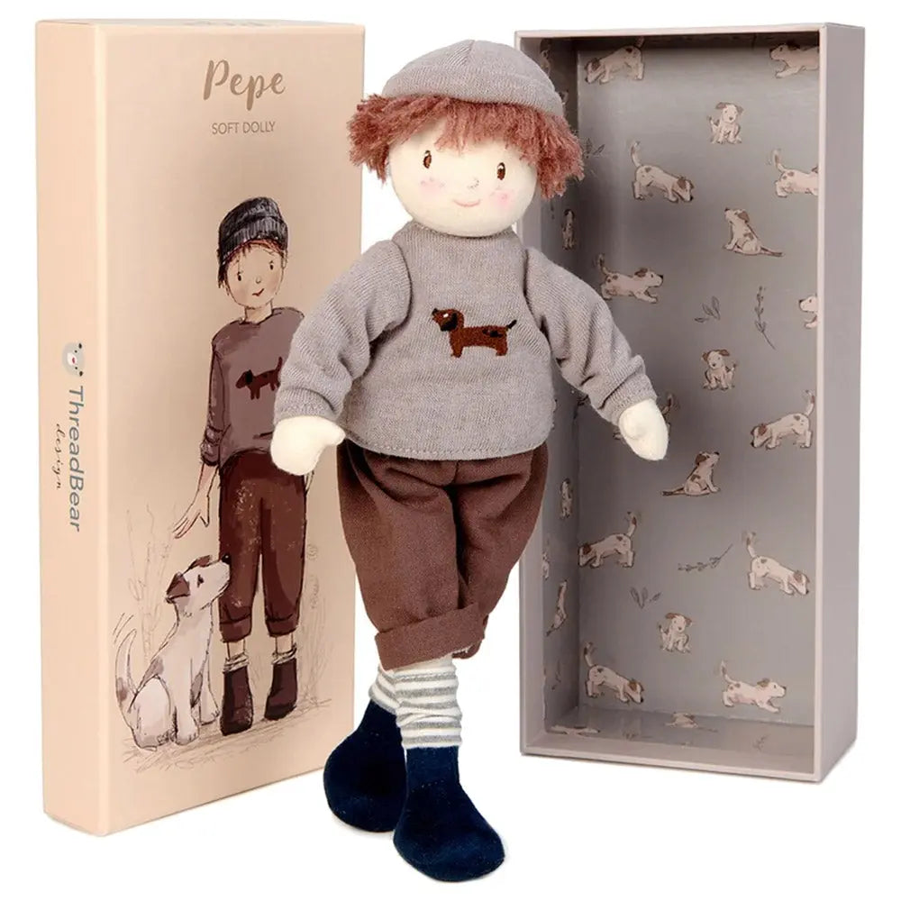 Soft Pepe Rag Doll Character