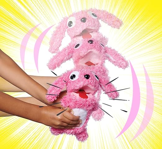 Soft Pink Rabbit Character Screamerz Toy