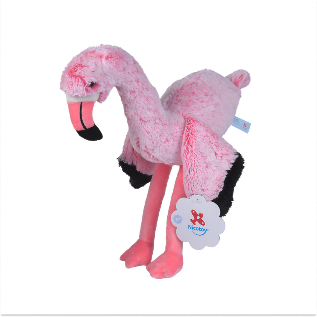 Soft Plush Pink Bird Character Toy