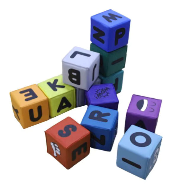 Soft Printed Building Blocks Set