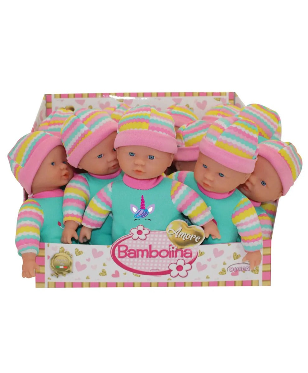 Soft baby doll toy for toddlers cuddling play
