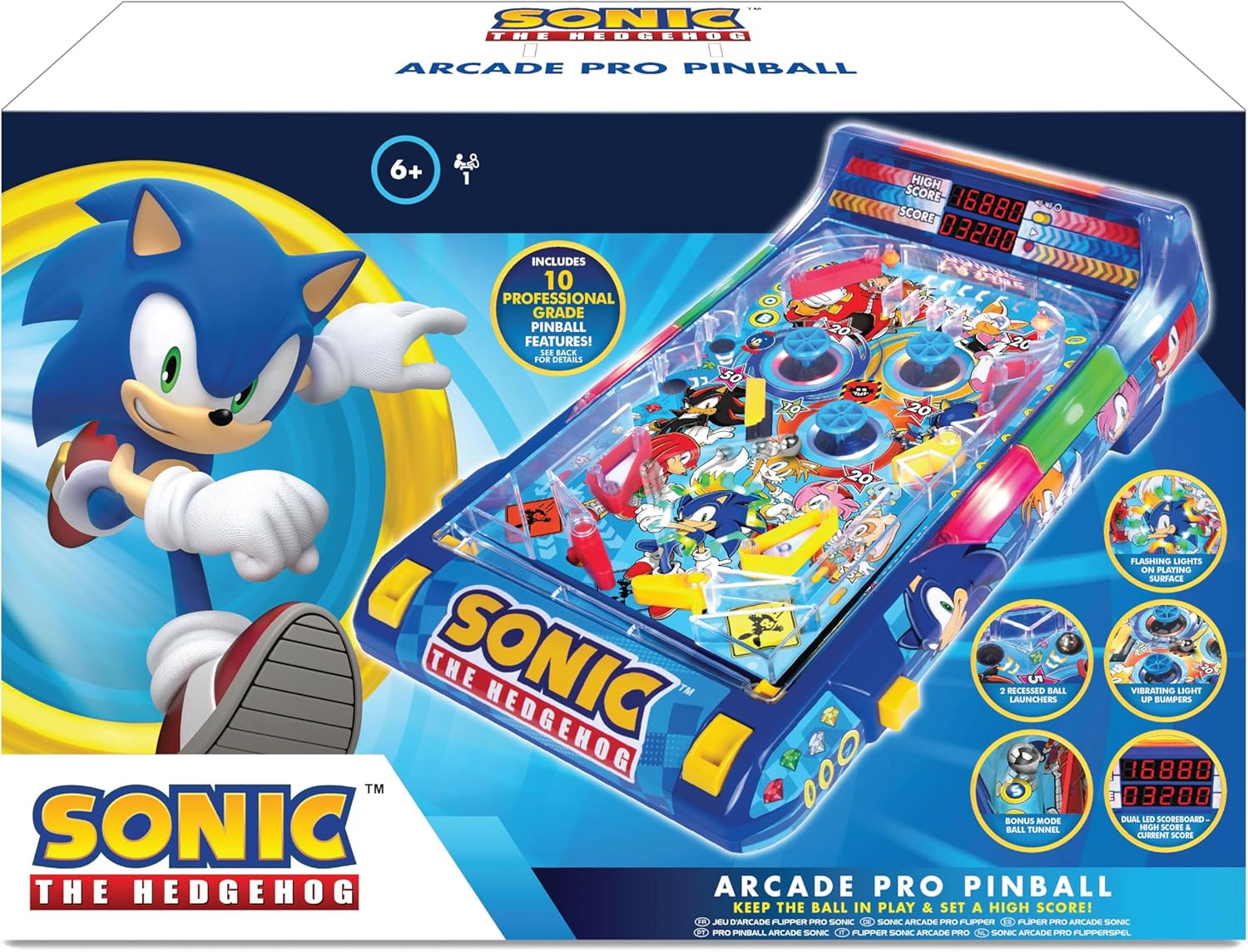 Sonic Arcade Pro Tabletop Toy