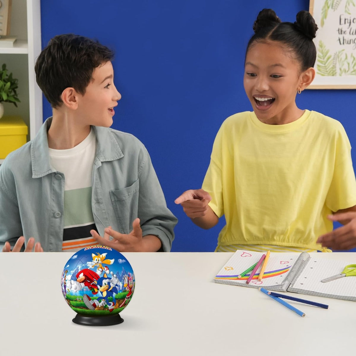 Sonic Character 3D Puzzle Globe
