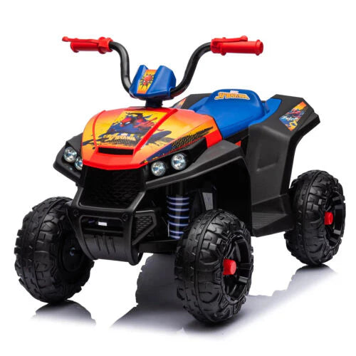 Spiderman twelve volt stunt ride car