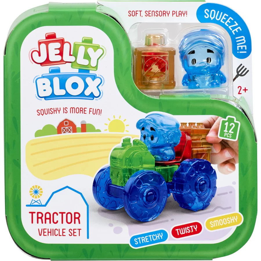 Squishy Jelly Blox Tractor Build