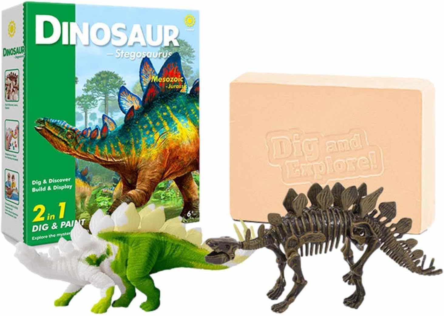 Stegosaurus Dig Kit