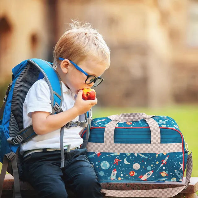 Stephen Joseph Kids Overnight Bag Space Design