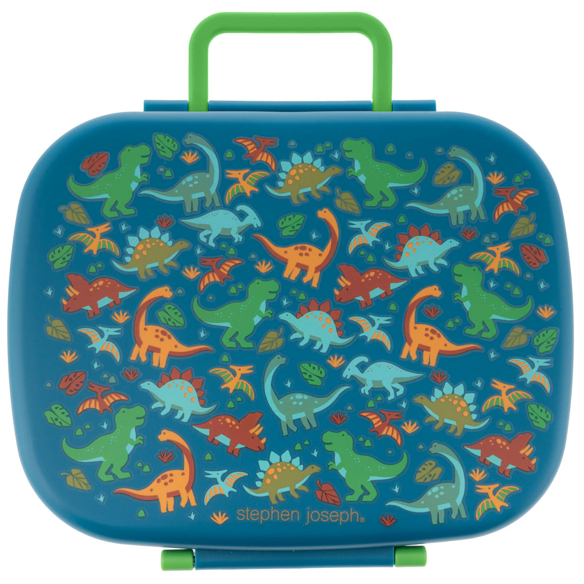 Stephen Joseph New Bento Box Dino Green