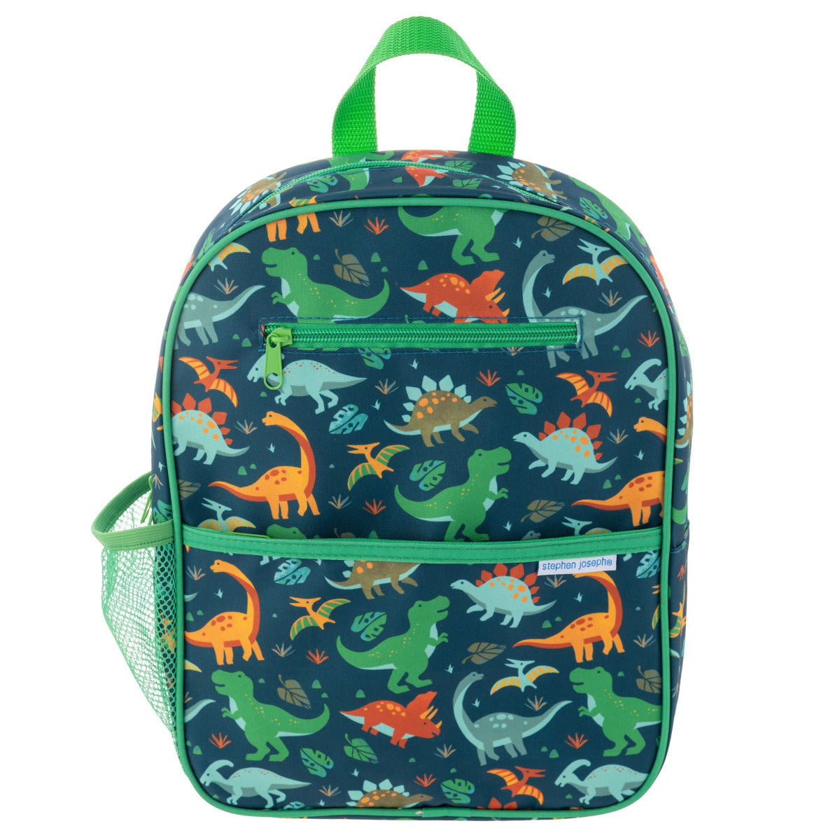 Stephen Joseph Preschool Backpack Dino Green