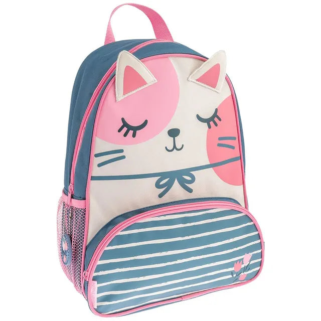 Stephen Joseph Sidekick Backpack Cat 14-inch