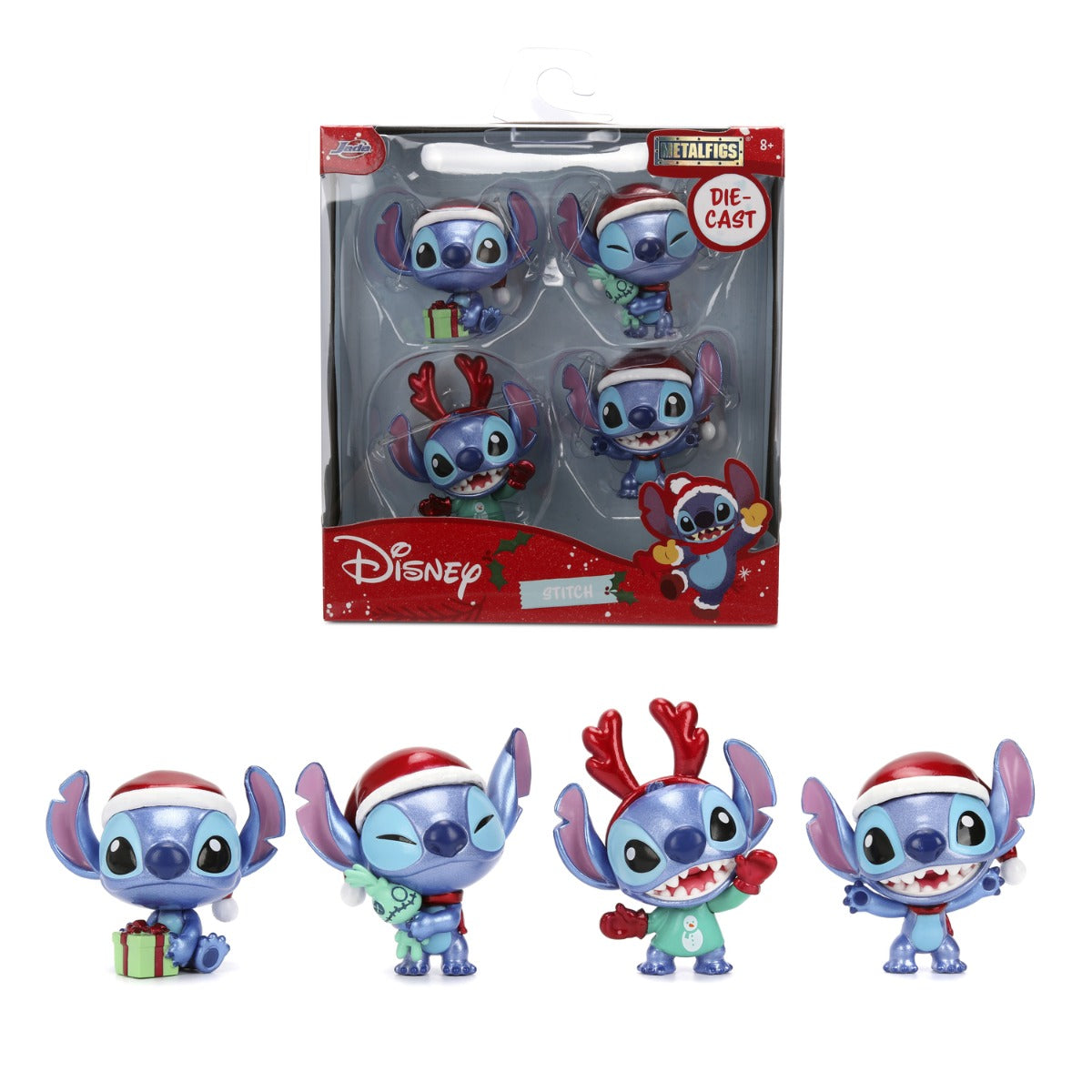 Stitch Holiday 2.5-Inch Figures 4-Pack