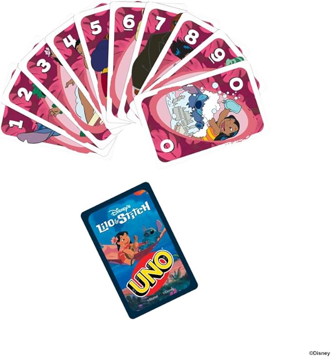 Stitch Themed Uno Card Deck