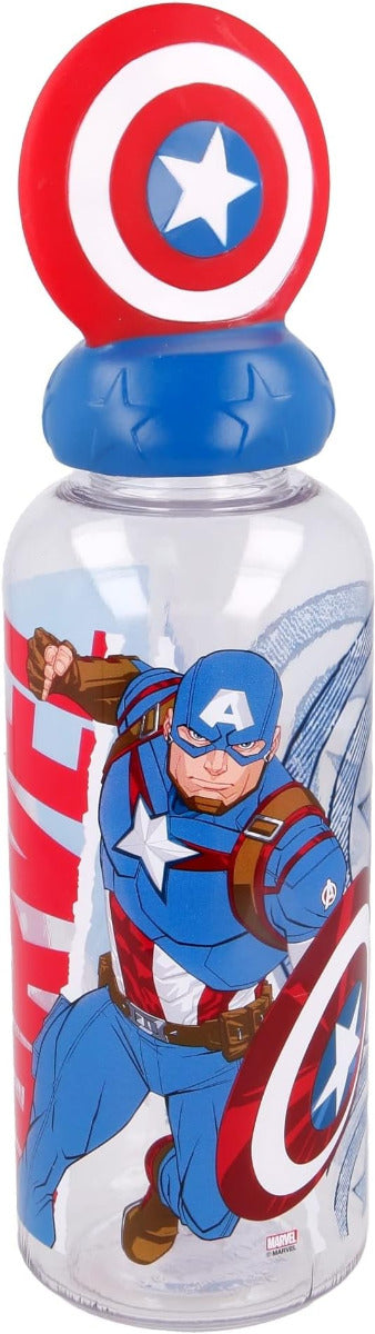 Stor Captain America 3D Figurine Bottle