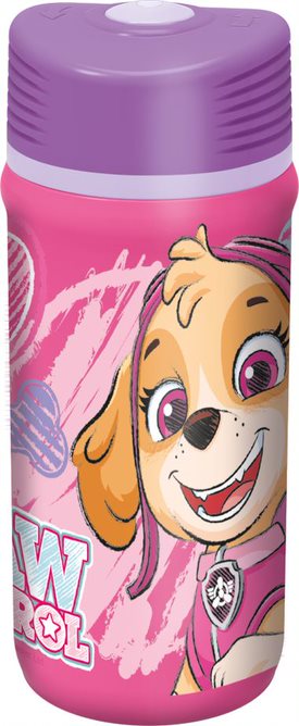 Stor Twister Sport Bottle Paw Patrol Girl Sketch Essence 390ml