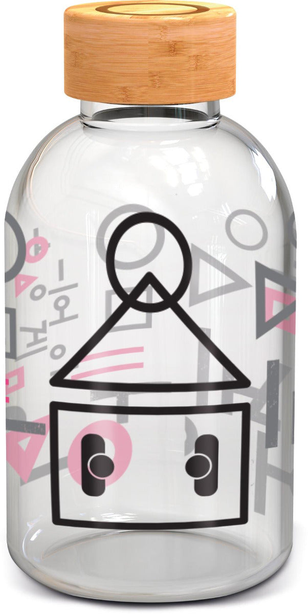 Stor Young Adult Small Glass Bottle Squid Game