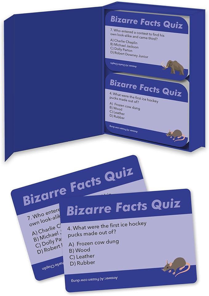 Strange Facts Knowledge Quiz Set