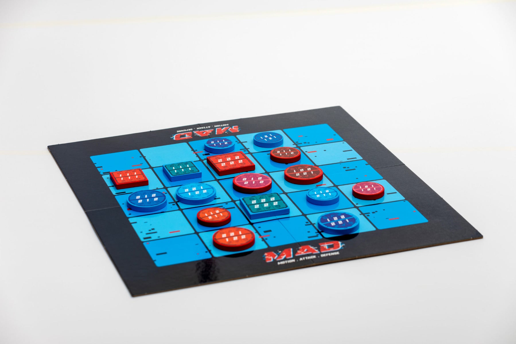 Strategic Motion Attack Defense Board