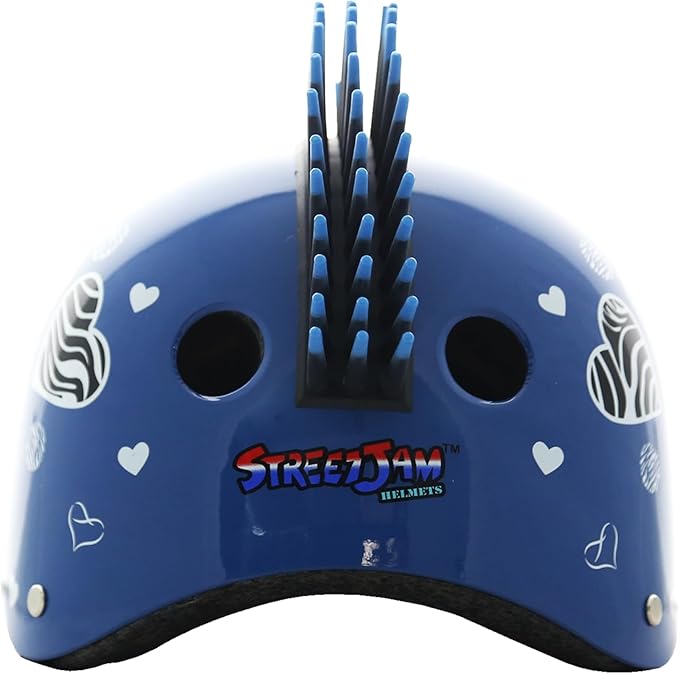 Street Jam Color Shifters Zebra Heart blue edition