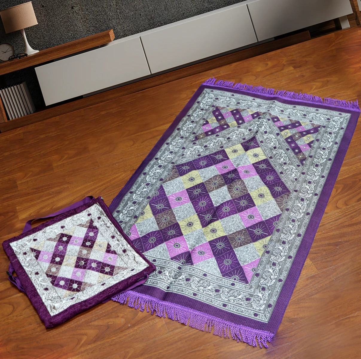 Sundus Salati Janati Prayer Mat Touch