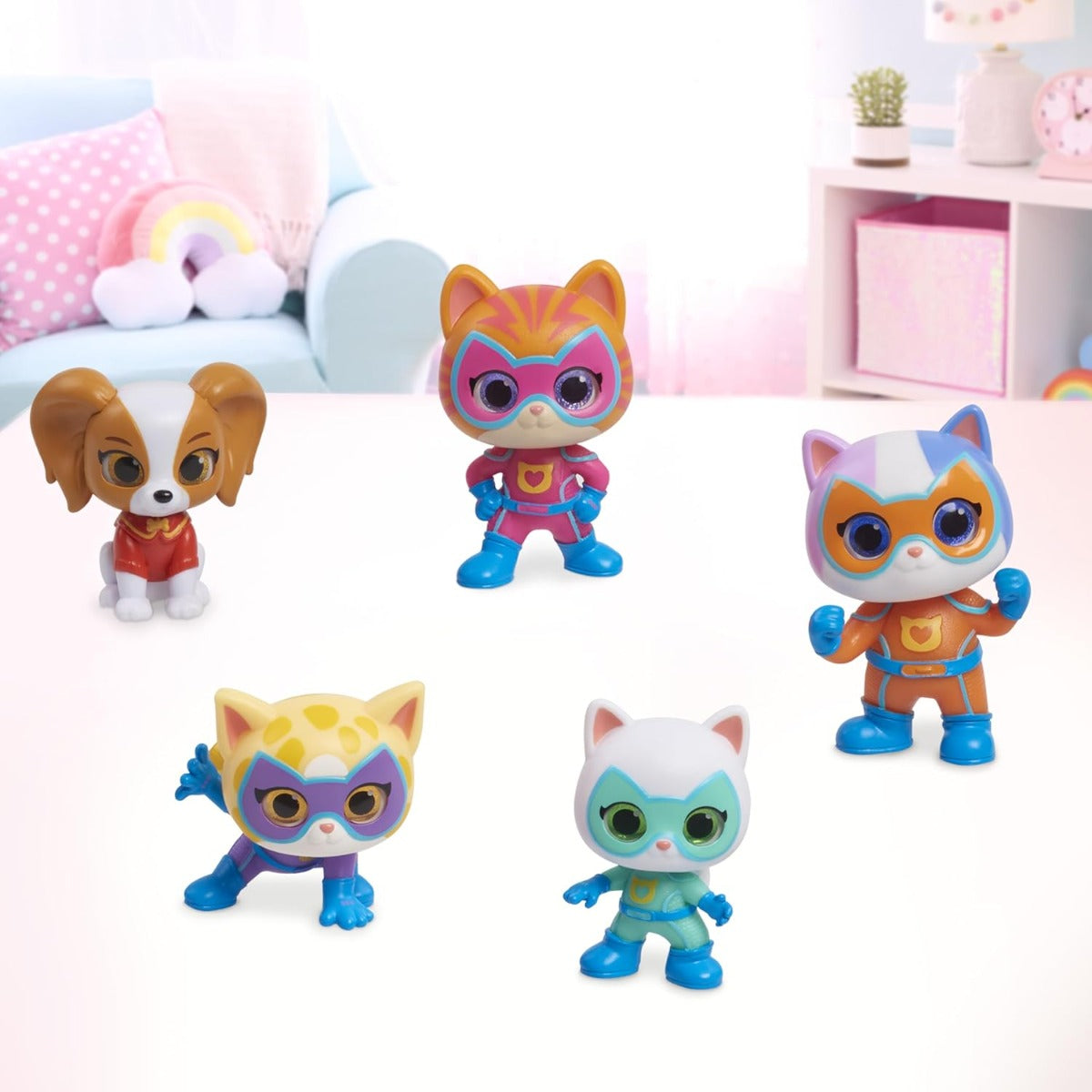 Super Kitties figure set