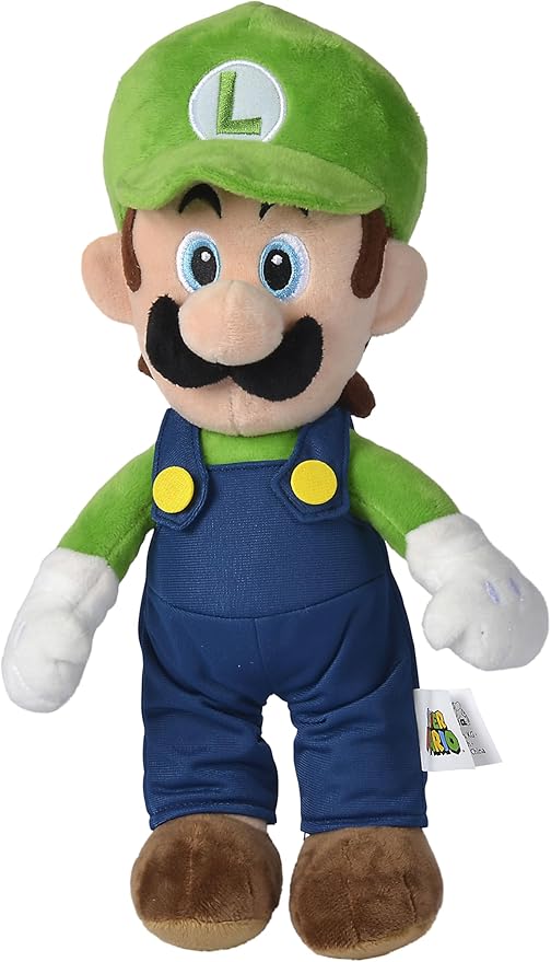 Super Mario Luigi Plush Packaging