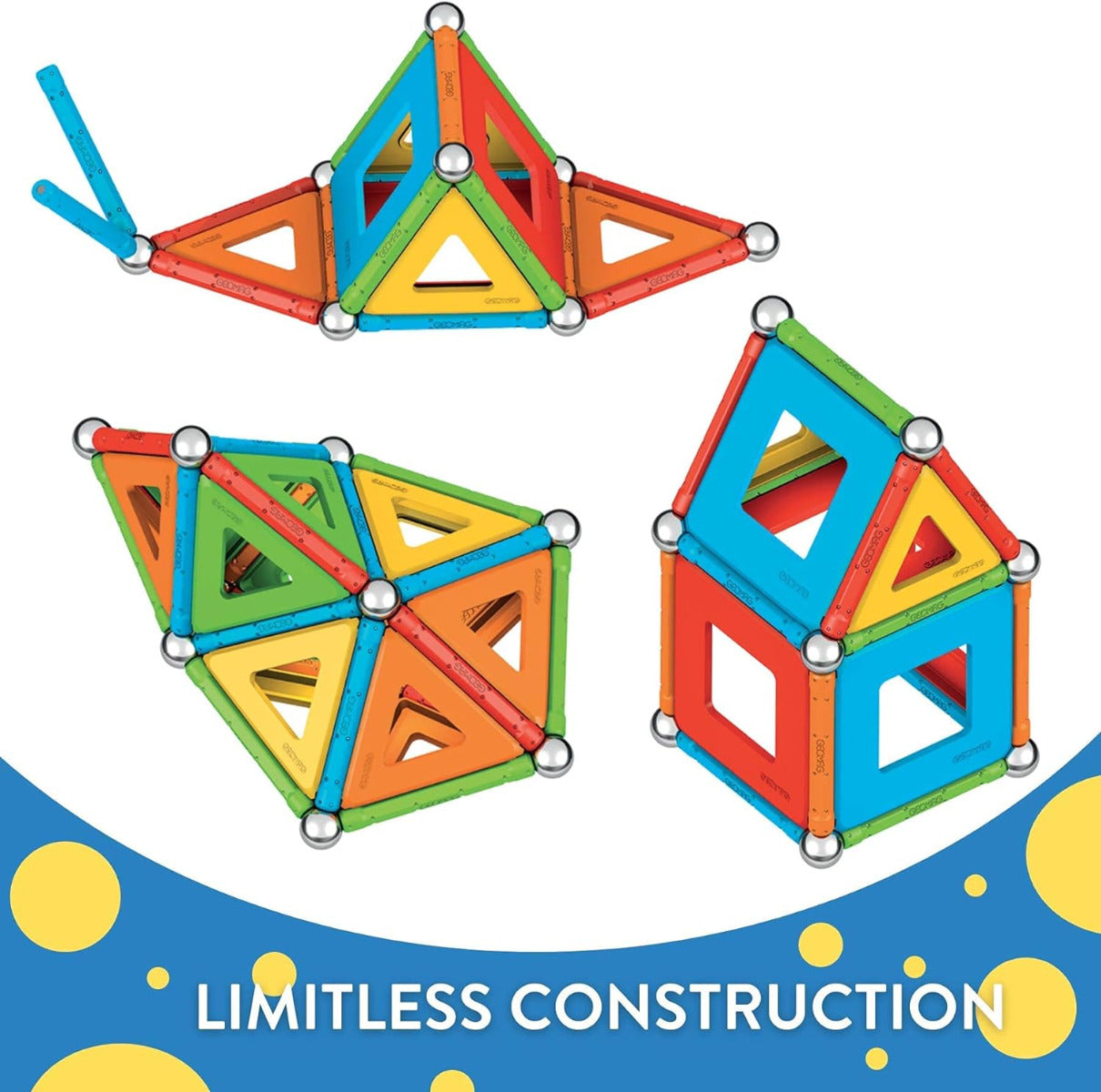 Sustainable 78pc Magnetic Shapes Kit