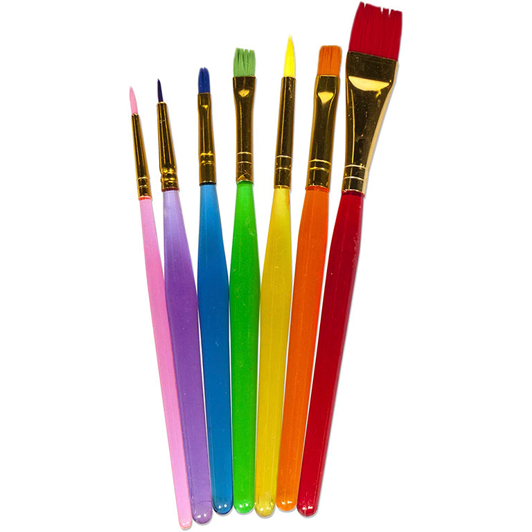 Synthetic Bristle Cra-Z-Art Artist Brushes