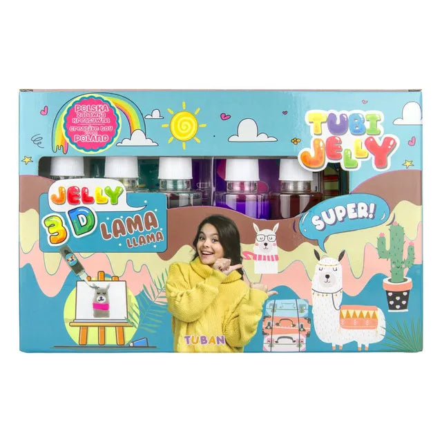 Tuban Tubi Jelly Set with 6 Colors - Llama