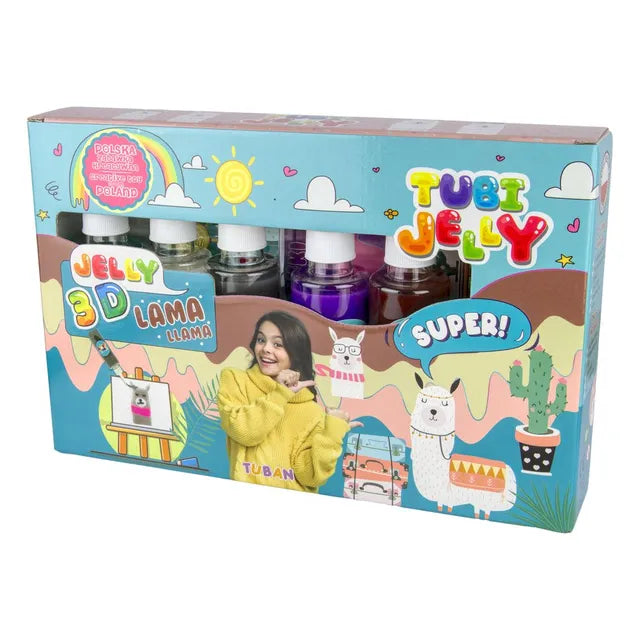 Tuban Tubi Jelly Set with 6 Colors - Llama