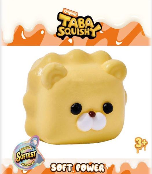 Taba Squishy Yellow Lion Cube
