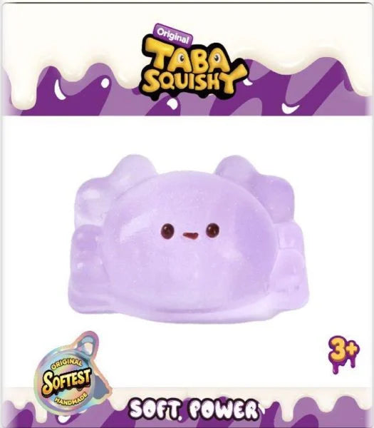 Taba Squishy Transparent Purple Crab