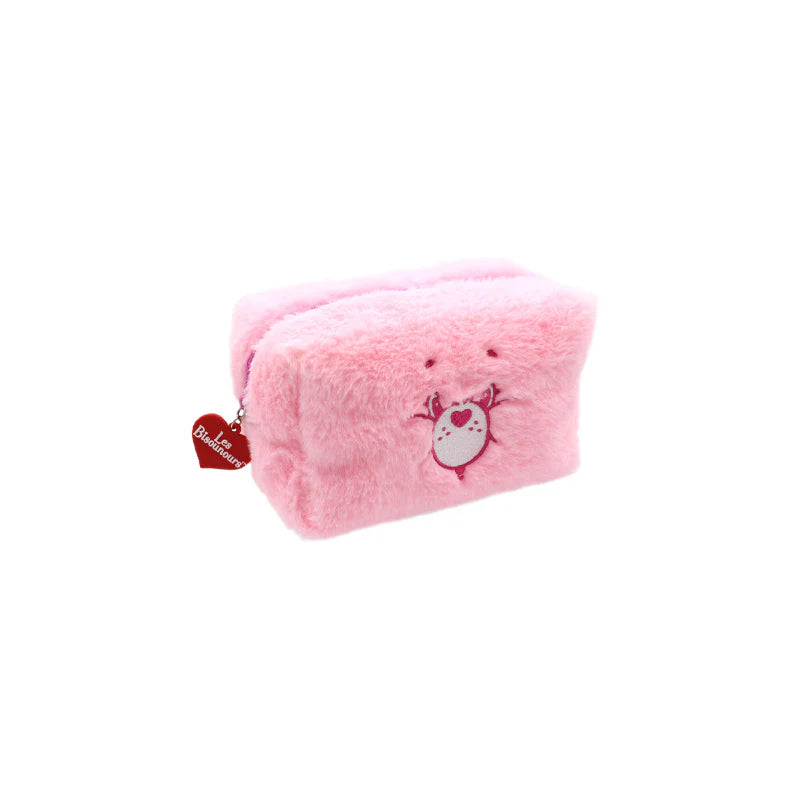 Take Care Care Bears Plush Pouch and Charm Take Care Yallatoys