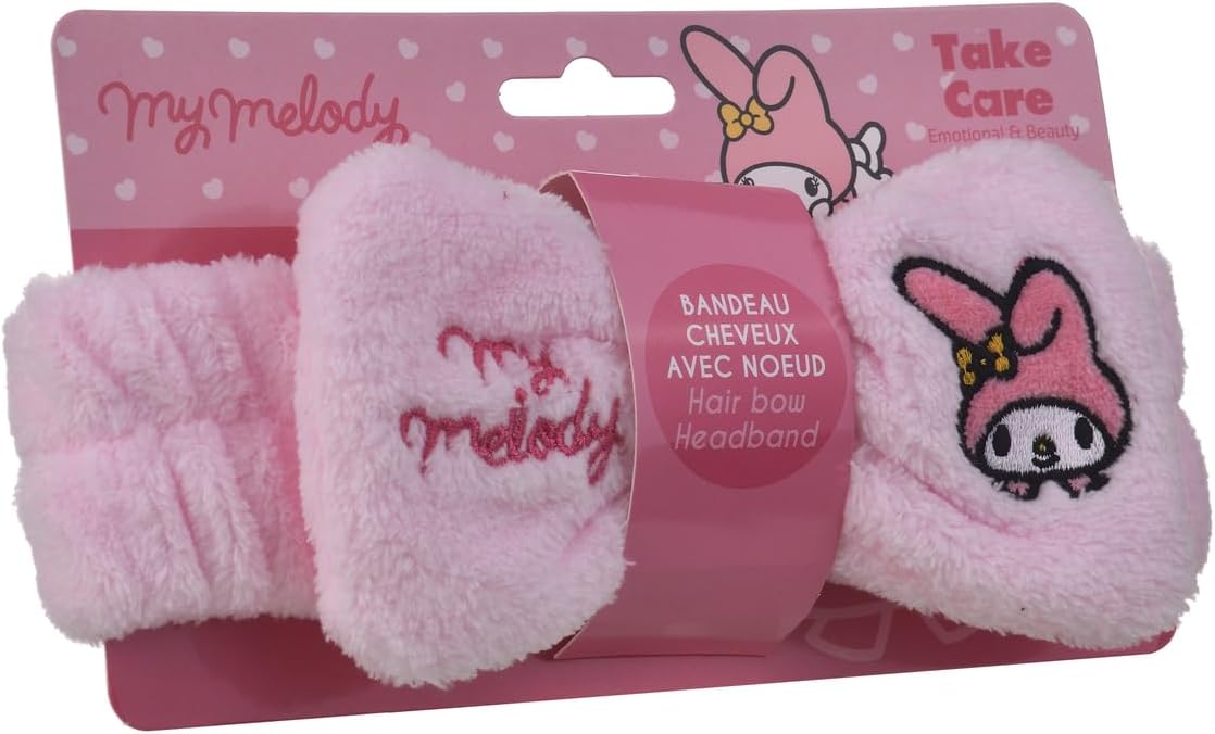 Take Care My Melody Pink Soft Bow Hair Band Take Care Yallatoys